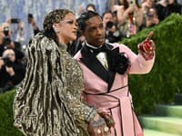 Móda z Met Gala, ASAP Rocky, Rihanna