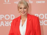 Premiéra filmu Pod parou. Na snímke Zuzana Vačková