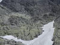 Kvetnicový žľab pod Bradavicou vo Vysokých Tatrách