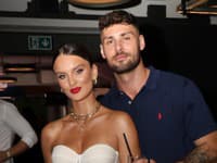 Markíza média párty. Na snímke Kristína Víglaská, Michal Trabalík