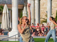 Dara Rolins na otvorení letnej sezóny v Spa Aphrodite Rajecké Teplice