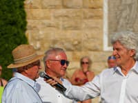 Štefan Skrúcaný, Ladislav Miškolci a majiteľ Spa Aphrodite Rajecké Teplice Zdeněk Miškolci