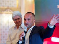 Štefan Skrúcaný a Zdenko Miškolci, viceprezident kúpeľov Spa Aphrodite Rajecké Teplice