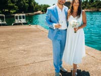 Kristína Malachovská sa v Chorvátsku vydala za Jakuba