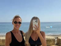Zuzana Belohorcová s dcérou Salmou