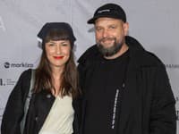 Príchody na finále Let's Dance - Tamara Šimončíková Heribanová, Braňo Šimončík