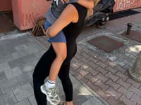 Dominika Cibulková so synom Jakubom
