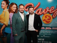 Premiéra filmu Kavej 2, Lukáš Zednikovič, Pavol Šimun