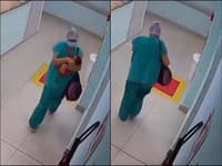 Desivý prípad: Žena chcela uniesť novorodenca z nemocnice! VIDEO Všetko zachytili kamery