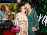 Premiéra filmu Bardotky, Eva Holubová a Pavlína Pořízková