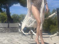 Lucia Lapišáková na dovolenke