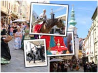 VIDEO Bratislava sa nachvíľu vrátila v čase: Historický sprievod a korunovácia Márie Terézie!