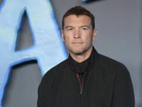 Sam Worthington na premiére filmu Avatar: The Way of Water