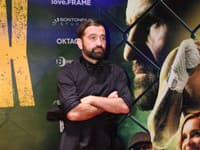 Herec Milan Ondrík na premiére filmu Bojovník. 