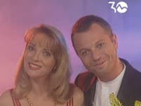 Zdena Studenková a Maroš Kramár v roku 1996.