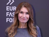 Takto to vyzeralo na módnej šou Fashion Forward. Na snímke Hana Zavřelová Gallová