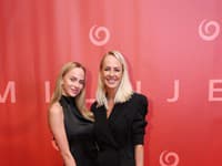 JOJ Media párty 2026, Zuzana Belohorcová s dcérou Salmou