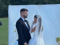 Filip Sulík a Viktória Braník sa zosobášili. 