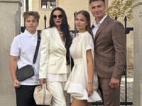 Andrea Heringhová krstila vnučku