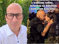 Na internete koluje video, na ktorom sa Jozef Ráž túli k neznámej brunetke.