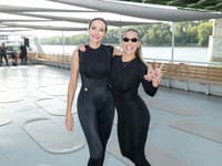 Zuzana Líšková  a Dominika Cibulková si zacvičili na lodi