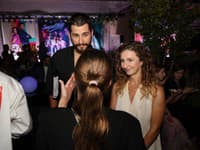 Markíza Media Party, na snímke Jakub Jablonský, Petra Dubayová