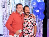 Markíza Media Party, na snímke Ady Hajdu, Braňo Deák