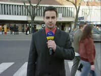 Peter Gažík ako redaktor TV Markíza v roku 2024
