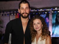 Markíza Media Party, na snímke Jakub Jablonský, Petra Dubayová