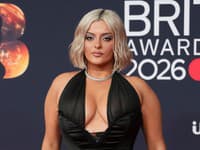 Brit Awards. Na snímke Bebe Rexha