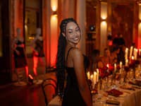 Viktoria Aicha Niang na evente Victoria's Secret v Belehrade