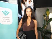 Event venovaný zdraviu, na snímke Yasmine Taty