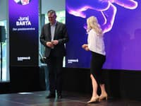 Michaela Bauer a Juraj Bárta