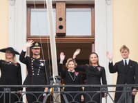 Posledná rozlúčka s nórskym kráľom Haraldom V. 