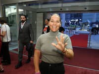 Dominika Cibulková si s Tiborom Vinczem vyrazila do divadla