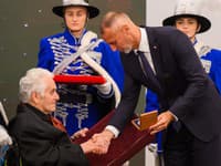 Na udeľovaní štátnych cien J. M. Hurbana