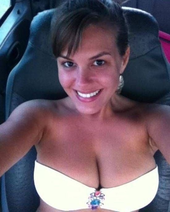 Topless Mom Selfie