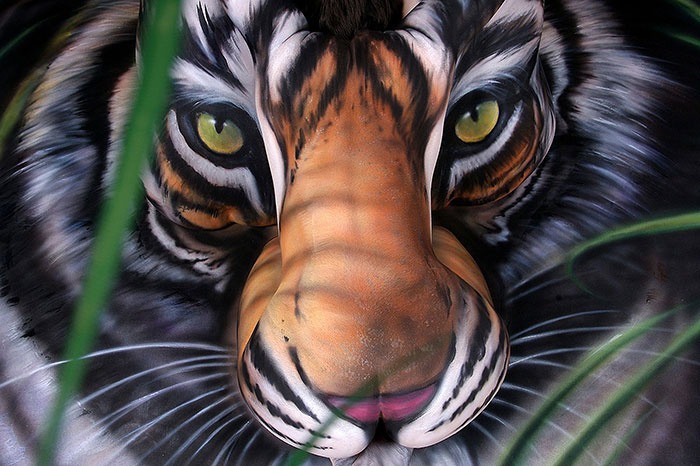 Nádherný body art: Ilúzie na ľudskom plátne, aké ste ešte nevideli
