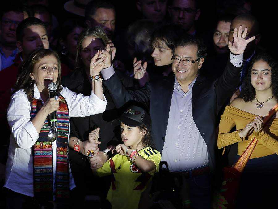 Gustavo Petro, kandidát na kolumbijského prezidenta