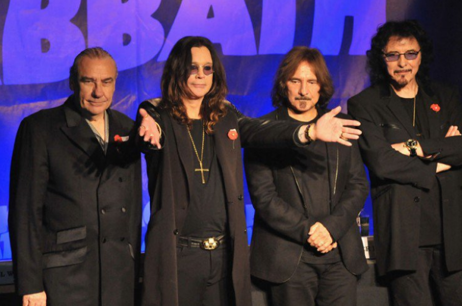 Britská skupina Black Sabbath. 