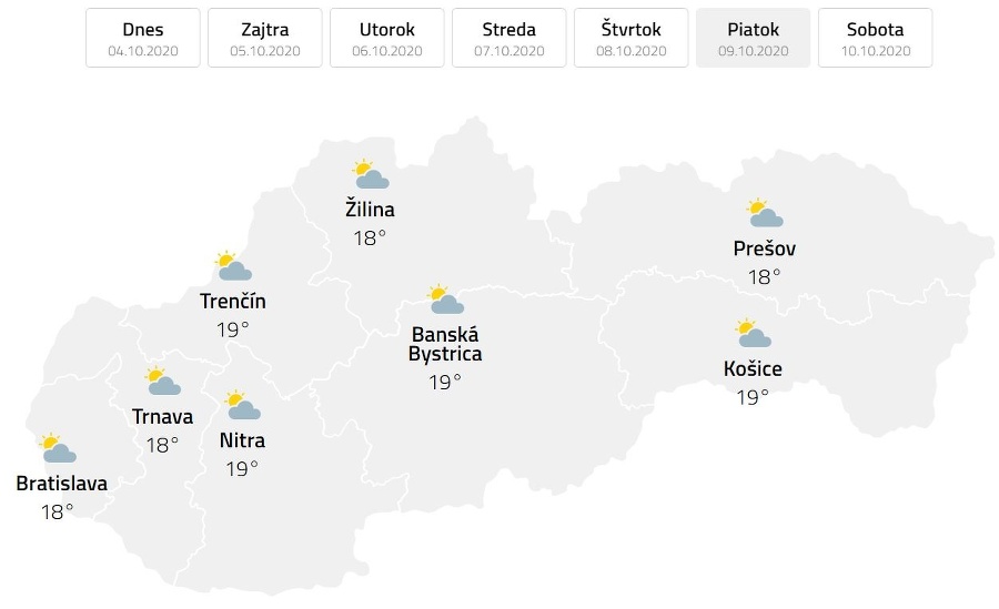 PREDPOVEĎ počasia: Cez týždeň sa poriadne ochladí! Hrozia ...