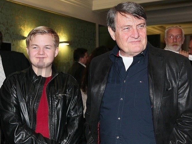 Ladislav Štaidl so synom Arturom