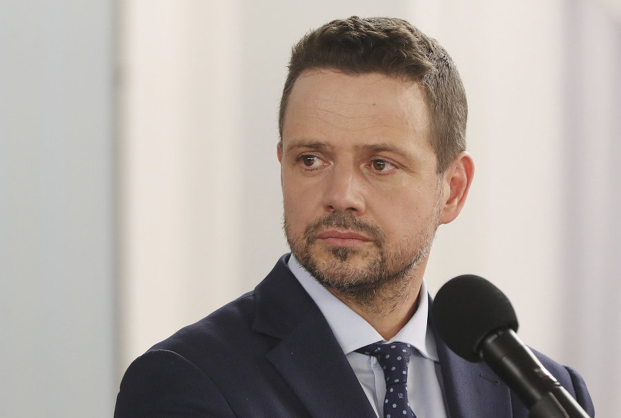 Prezidentský kandidát Rafal Trzaskowski z Občianskej platformy