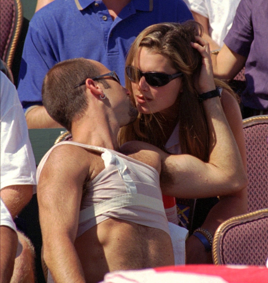 Andre Agassi, Brooke Shields