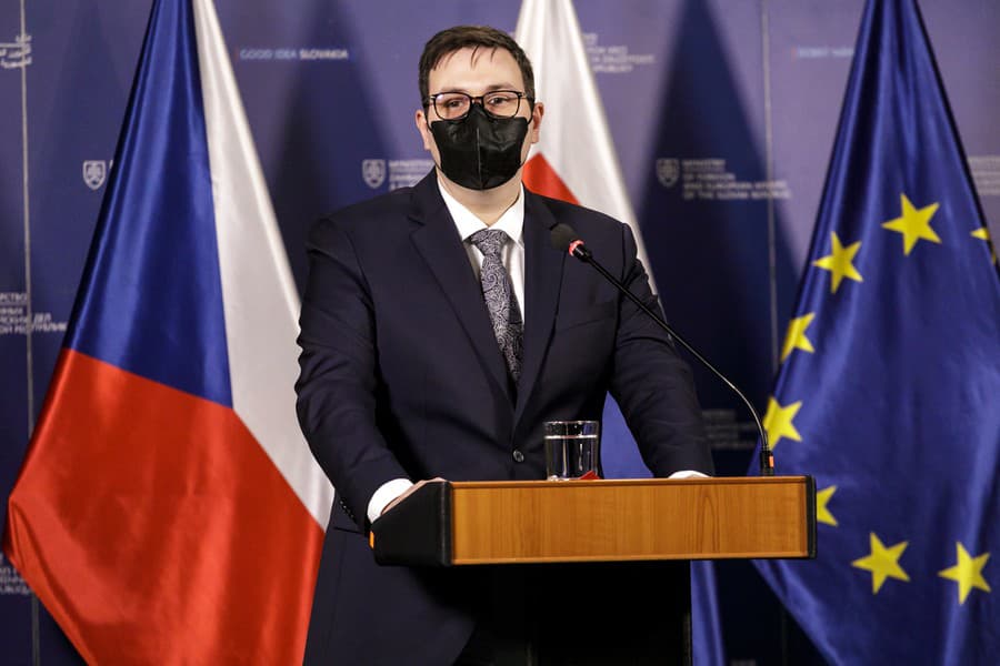 Minister zahraničných vecí Českej republiky Jan Lipavský