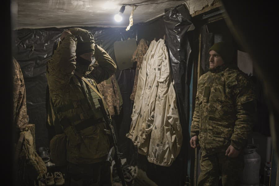 Vojaci na Ukrajine