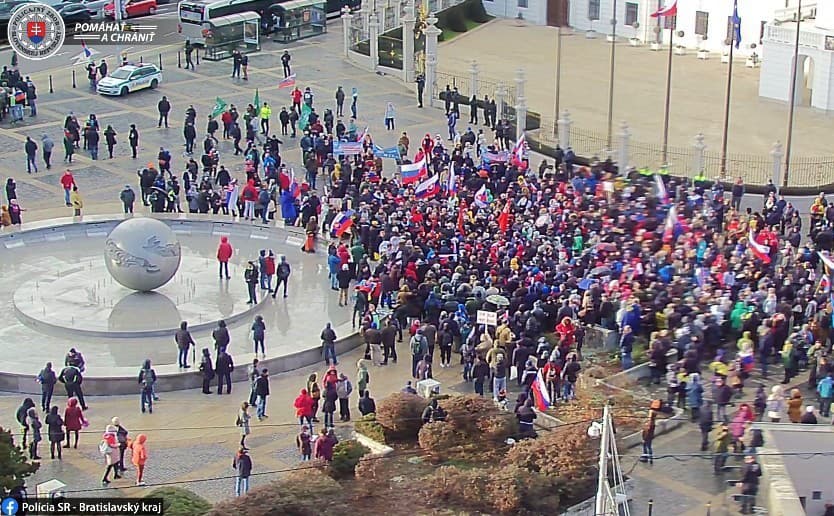Ďalšie protesty v Bratislave: