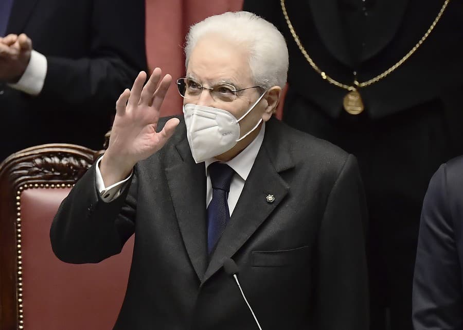 Taliansky prezident Sergio Mattarella zložil sľub