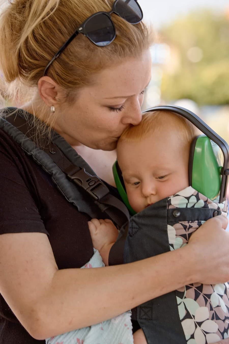 Šáren Makovcová s dcérkou Anežkou.