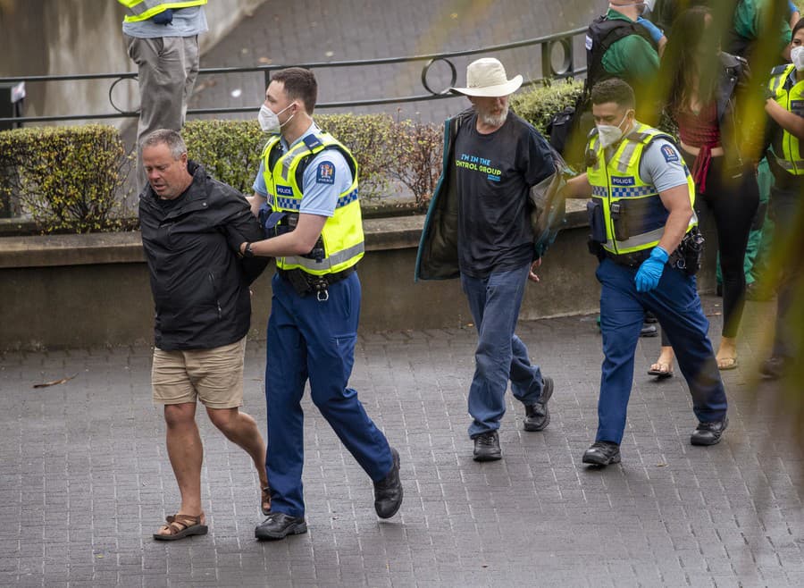 Protesty na Novom Zélande